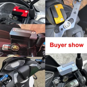 עבור הונדה ad350 adv 350 ad350 2022 2023 אביזרי אופנועים מול בלם דלק מאגר מכסה 5 צבעים – 201355758