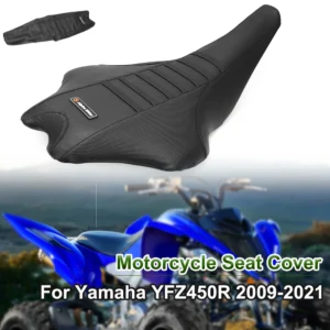 For Yamaha YFZ450R 2009-2021 Motorcycle Seat Cover PVC Anti slip Particle Pattern Waterproof