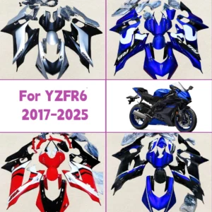 For 2017-2025 Yamaha YZF R6 ABS Injection Kit Bodywork Fairings Easy Install 17-25 YZFR6 Fairing Kit