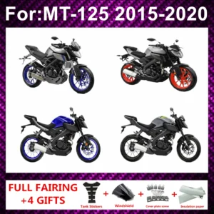 Fairing Body Kit Fit For 2 2015 2016 2017 2018 2019 2020For  MT125 FZ125 MT-125 Set MT 125 FZ 125 fairings zxmt