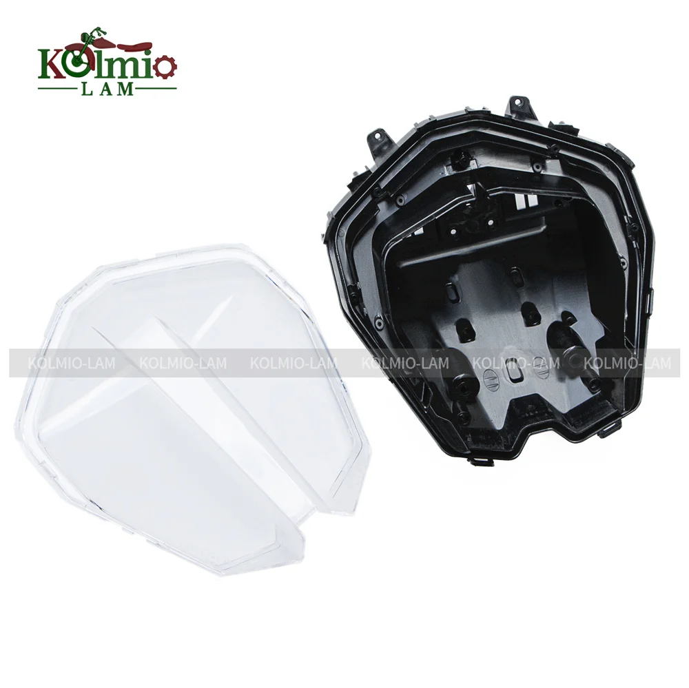 Back side of headlight glass