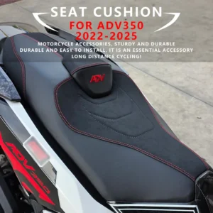 MTKRACING For HONDA ADV 350 2022-2025 Motorcycle Front Driver Rear Passenger Integrated backrest Seat Cushion Replace Parts
