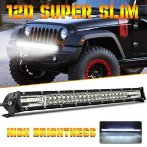 22" לוח אורות LED דו-רשם עבודה ל-off-road