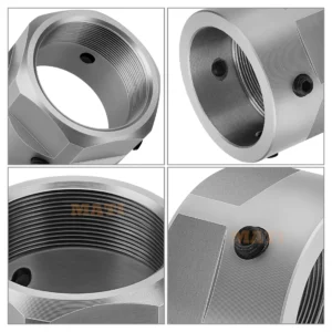 אגוז מנעול ציר אחורי mati עבור yamaha yfz450r 2009-2024 yfz450x 2010-2011 90179-38001-00 אחריות 1 שנה