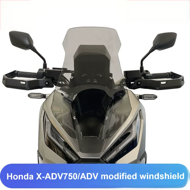 For 2021 2022 2023 2024 Honda X-ADV 750 Motorcycle Accessories Windshield Windscreens Wind Deflectors Visor Increased Windshield – תמונה 7