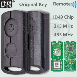 DR Origianl ID49 Chip 315/433MHz Motorcycle Scooter Remote Key For Yamaha NVX NVX155 XMAX XMAX300 QBIX AEROX JAUNS – 34