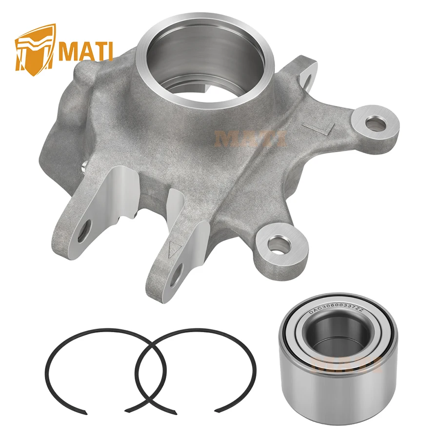 M MATI Rear Left Wheel Axle knuckle & Bearing kit for Can-Am Maverick Max 1000R Turbo 2014-2018 705501730 293350118 - 201355758 1
