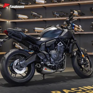 Forsound Motorcycle Full Exhaust System Yamaha MT07 FZ07 Stainless Steel Arrows Shorty Muffler Escape Moto – 201355758