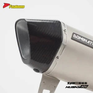 Forsound Factory Wholesale Price SYM Husky ADV 300 Titanium Exhaust Valved Muffler with Mid Pipe Resonator – 201355758