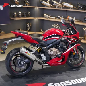 Forsound Stainless Steel Exhaust System Arrows Short Muffler Racing Full Pipe Motorcycle Modification Honda CBR650R – 201355758