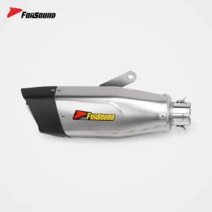 Forsound Factory Wholesale Price Honda CBR650R Titanium Exhaust Valved Muffler with Mid Pipe Resonator – 201355758