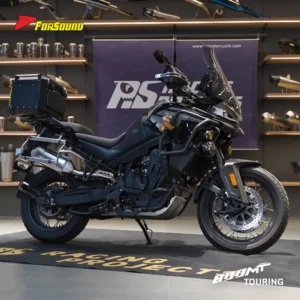 Forsound Factory Wholesale Price CFMOTO 800mt Titanium Exhaust Valved Muffler with Mid Pipe Resonator – 201355758