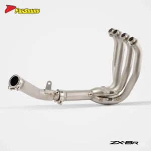 Forsound Factory Wholesale Price Kawasaki ZX6R Motorcycle Exhaust front and mid section Style Mesh Grill Track Racing Muffle Tit – 201355758